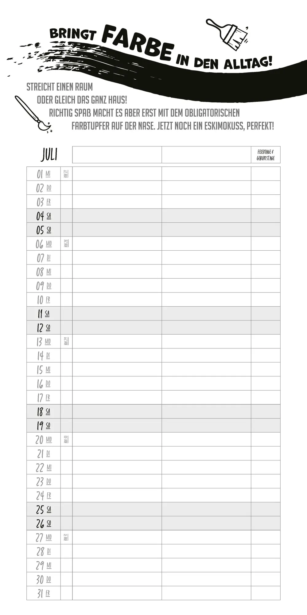 Bild: 9783966649865 | Unser Planer für Zwei - Paarplaner Kalender 2026 | Kalender | 14 S.