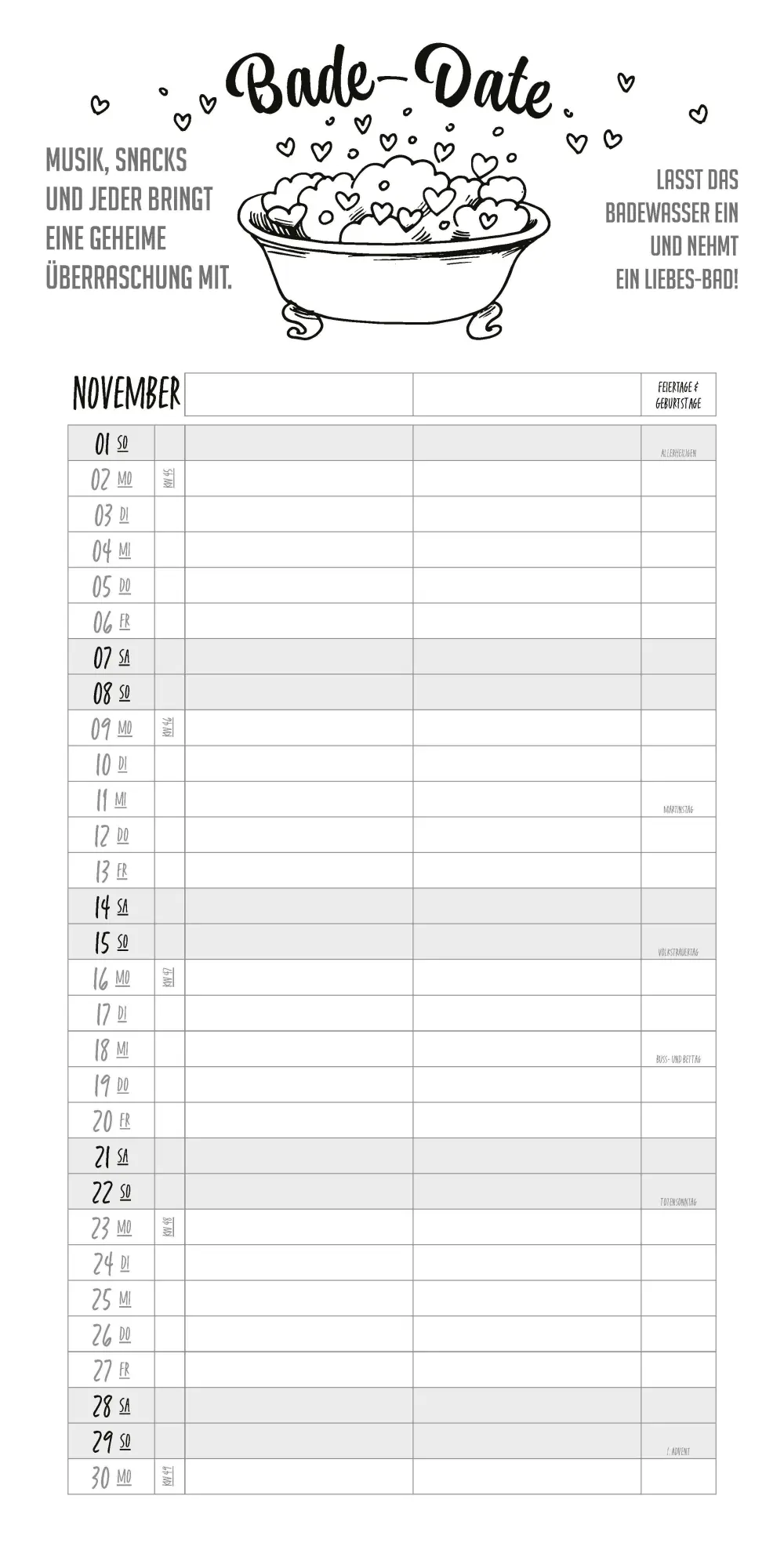 Bild: 9783966649865 | Unser Planer für Zwei - Paarplaner Kalender 2026 | Kalender | 14 S.
