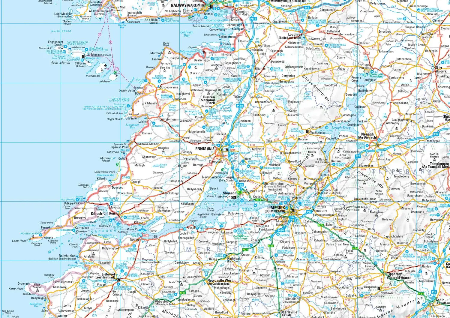 Bild: 9780008369965 | Collins Ireland Touring Map | Discover New Places in Ireland | Maps