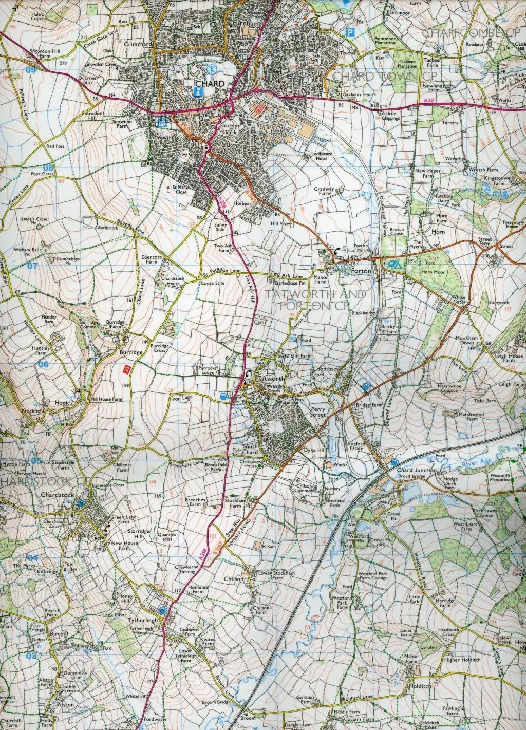 Bild: 9780319469965 | Lyme Regis and Bridport | Ordnance Survey | (Land-)Karte | Englisch