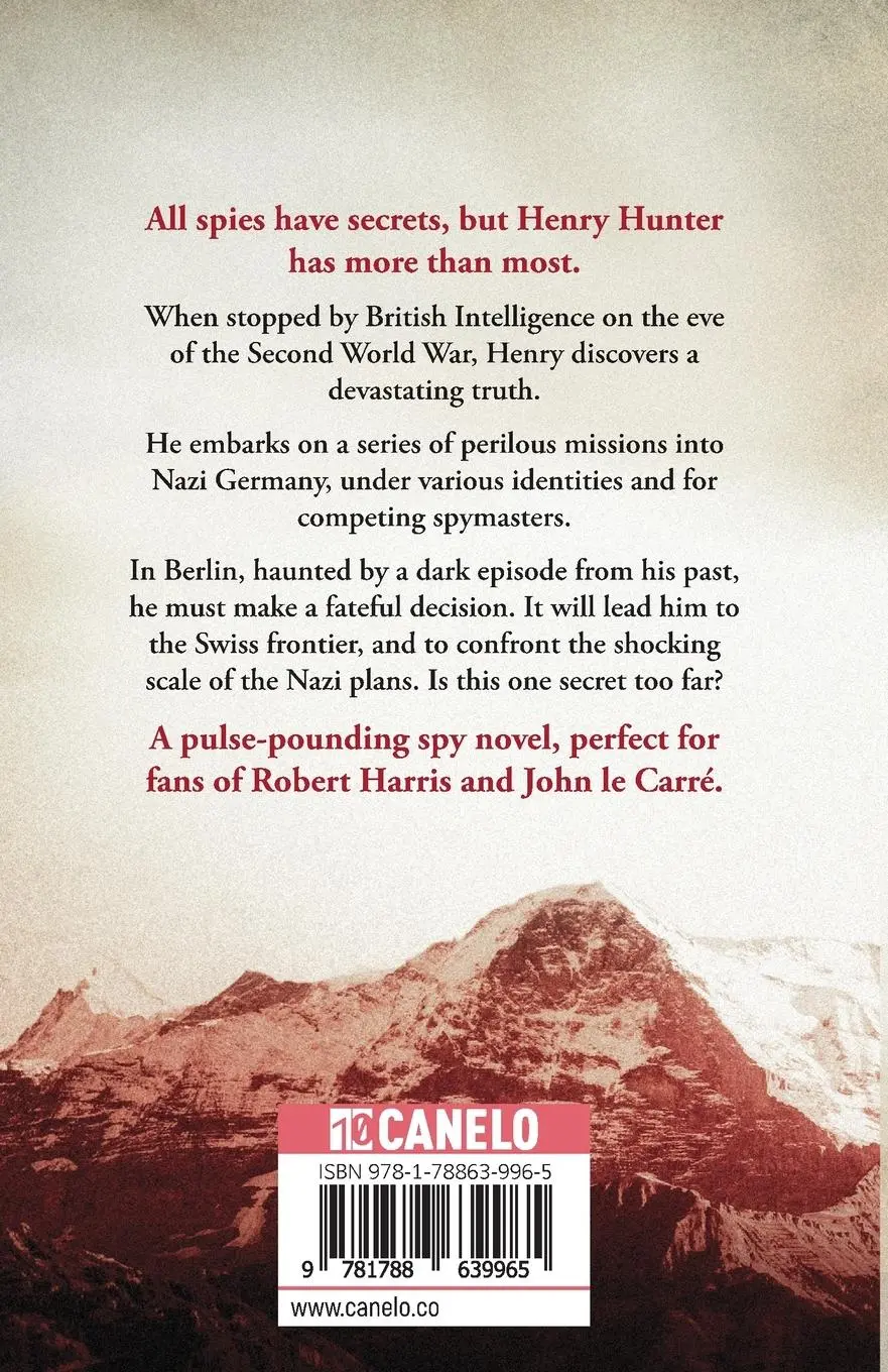 Rückseite: 9781788639965 | The Swiss Spy | Alex Gerlis | Taschenbuch | Canelo Action | Englisch