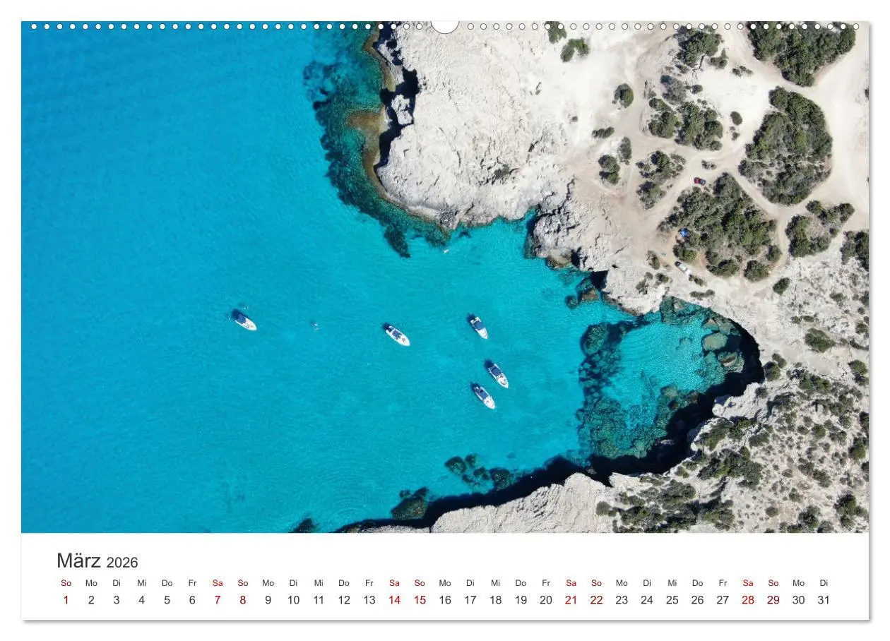 Bild: 9783457609965 | Zypern - Eine bezaubernde Reise. (Wandkalender 2026 DIN A2 quer),...