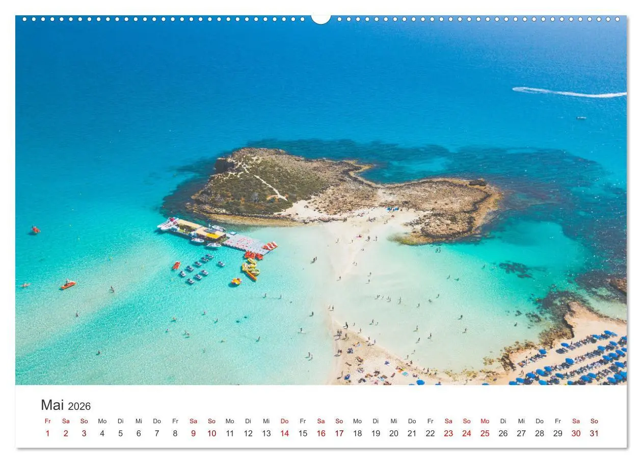 Bild: 9783457609965 | Zypern - Eine bezaubernde Reise. (Wandkalender 2026 DIN A2 quer),...