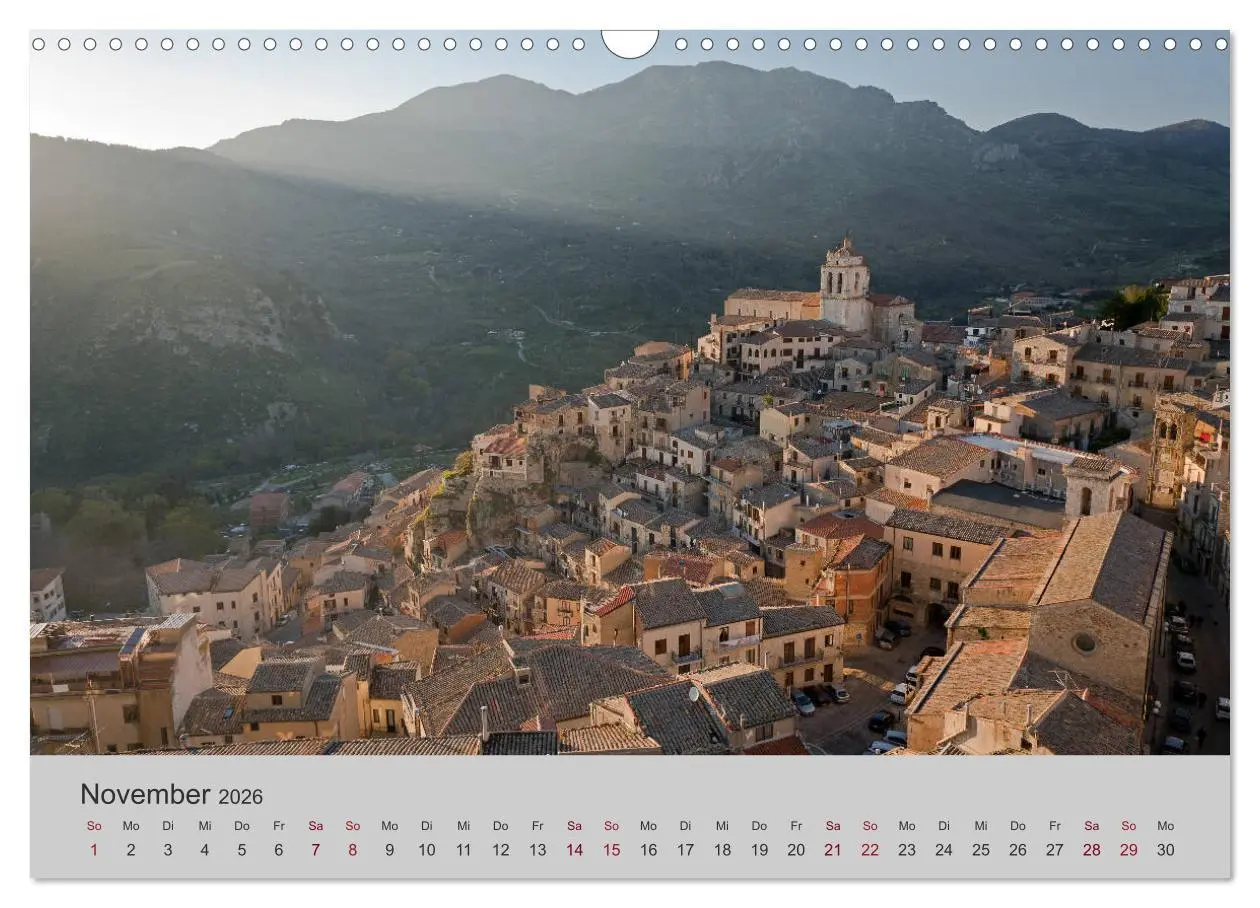 Bild: 9783457849965 | Sizilien 2026 (Wandkalender 2026 DIN A3 quer), CALVENDO Monatskalender