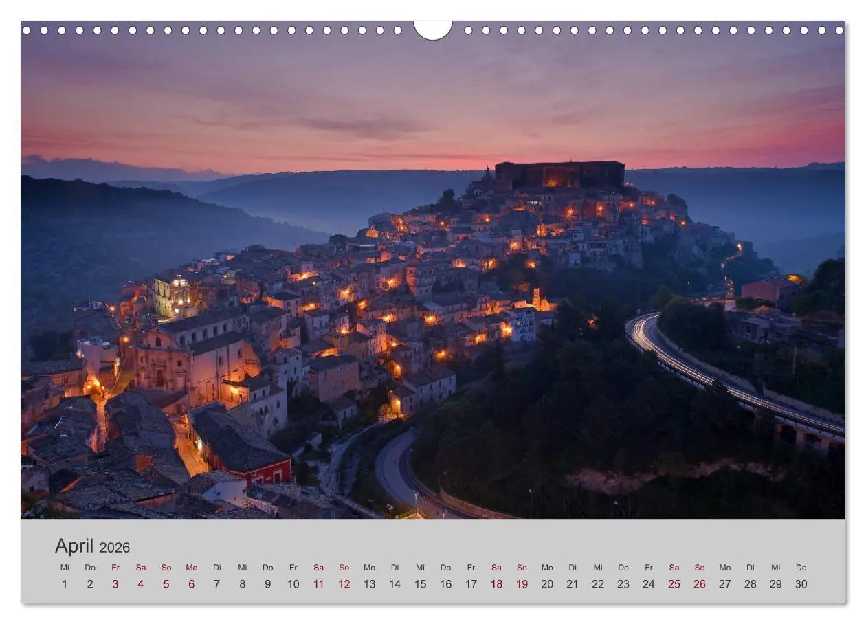Bild: 9783457849965 | Sizilien 2026 (Wandkalender 2026 DIN A3 quer), CALVENDO Monatskalender