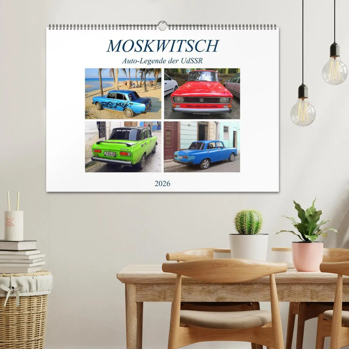 Bild: 9783457919965 | MOSKWITSCH - Auto-Legende der UdSSR (Wandkalender 2026 DIN A2...