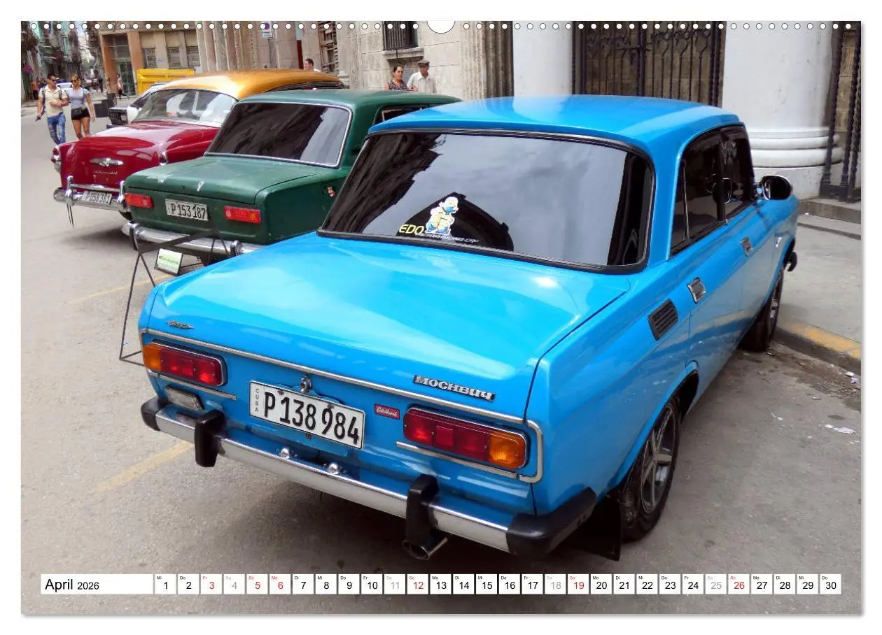 Bild: 9783457919965 | MOSKWITSCH - Auto-Legende der UdSSR (Wandkalender 2026 DIN A2...