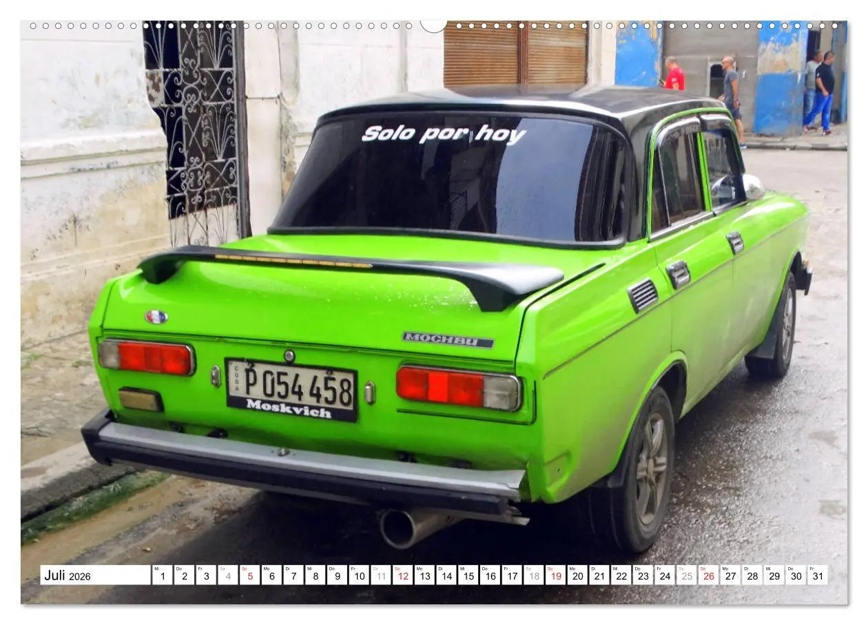 Bild: 9783457919965 | MOSKWITSCH - Auto-Legende der UdSSR (Wandkalender 2026 DIN A2...