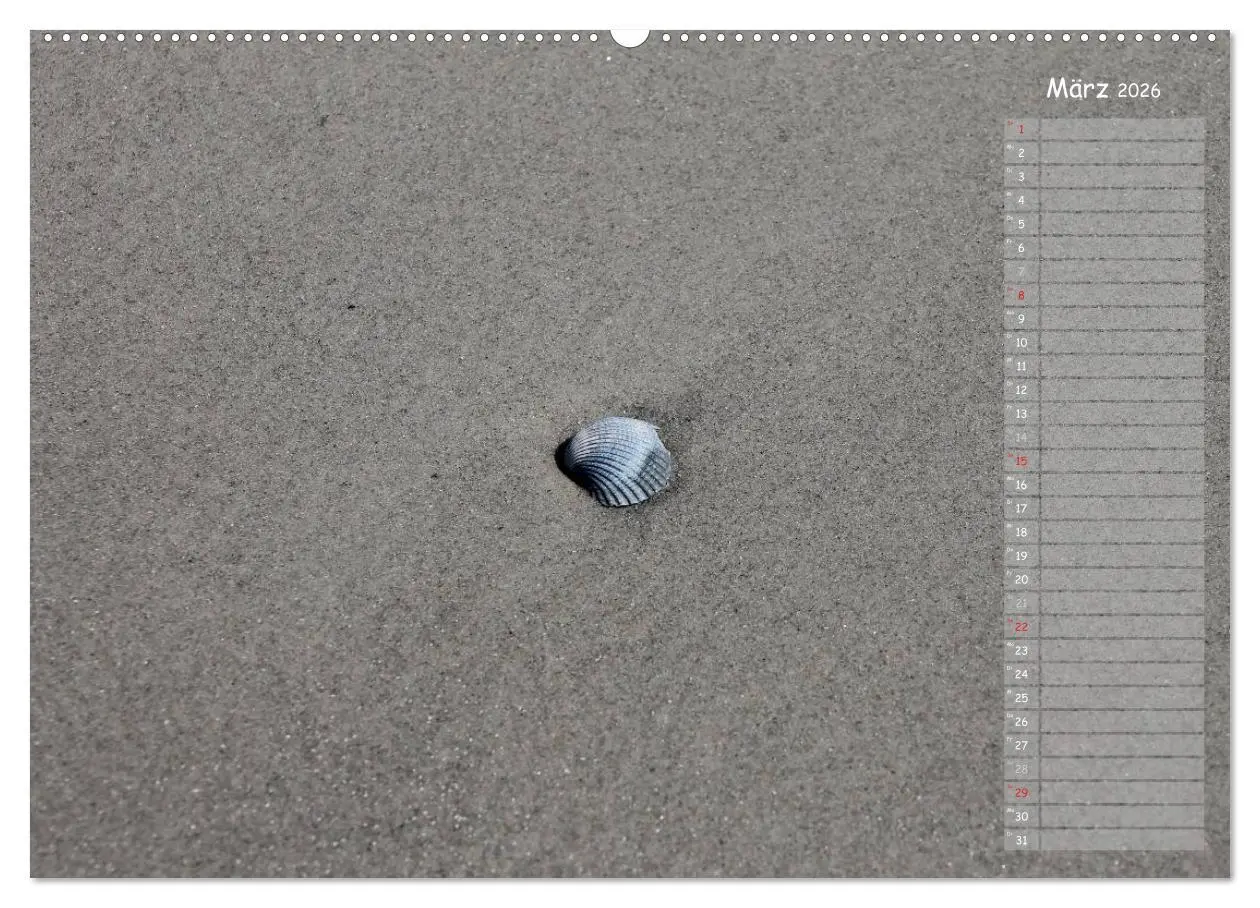 Bild: 9783516179965 | Strandspaziergang / Geburtstagskalender (Wandkalender 2026 DIN A2...