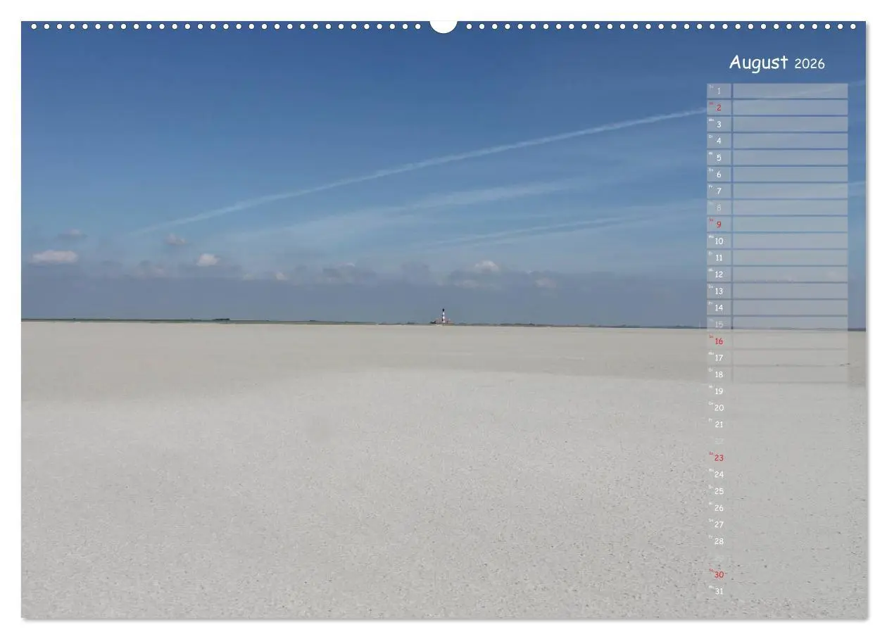 Bild: 9783516179965 | Strandspaziergang / Geburtstagskalender (Wandkalender 2026 DIN A2...