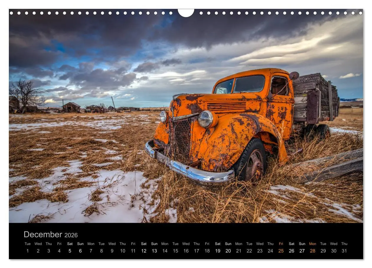 Bild: 9783516559965 | Classic Automotive Rust (Wall Calendar 2026 DIN A3 landscape),...