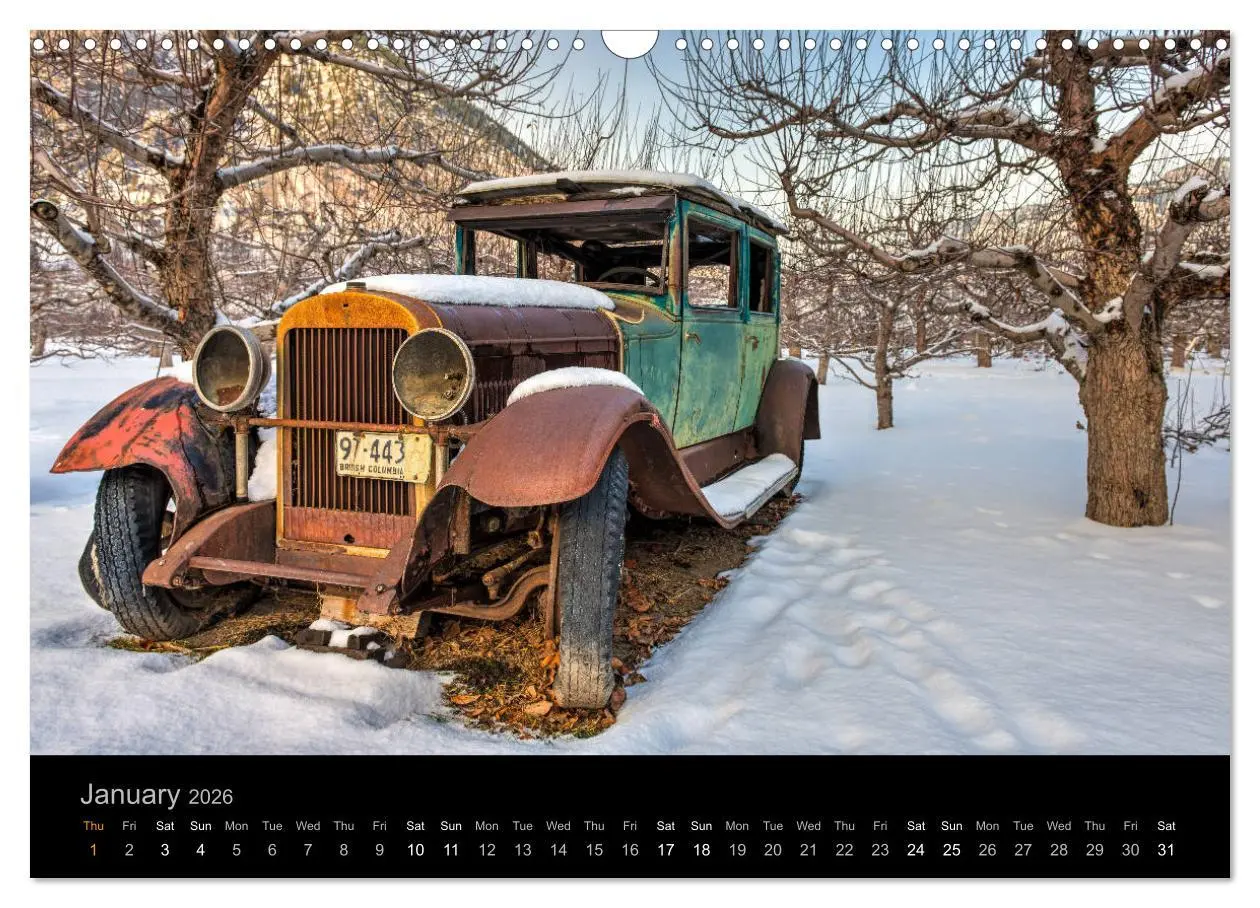 Bild: 9783516559965 | Classic Automotive Rust (Wall Calendar 2026 DIN A3 landscape),...