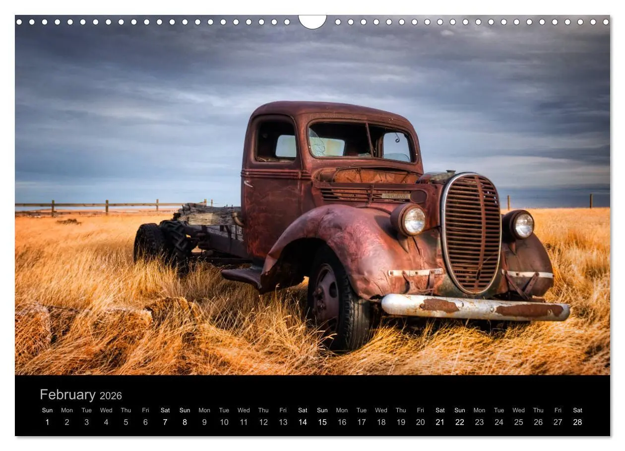 Bild: 9783516559965 | Classic Automotive Rust (Wall Calendar 2026 DIN A3 landscape),...