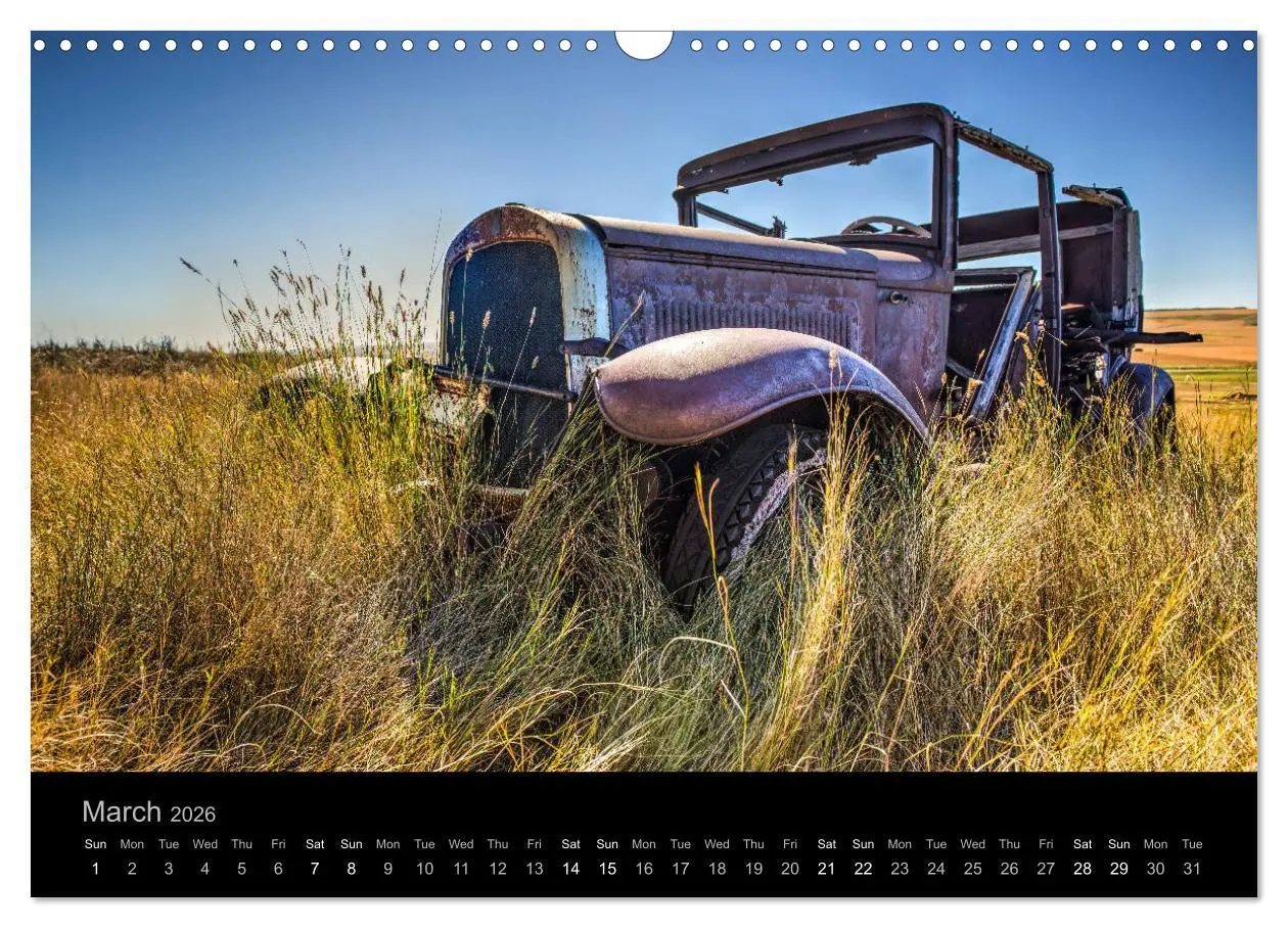 Bild: 9783516559965 | Classic Automotive Rust (Wall Calendar 2026 DIN A3 landscape),...