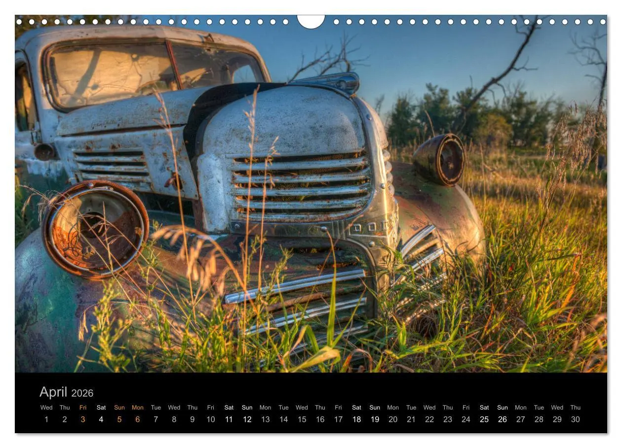 Bild: 9783516559965 | Classic Automotive Rust (Wall Calendar 2026 DIN A3 landscape),...