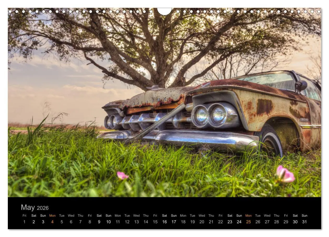 Bild: 9783516559965 | Classic Automotive Rust (Wall Calendar 2026 DIN A3 landscape),...