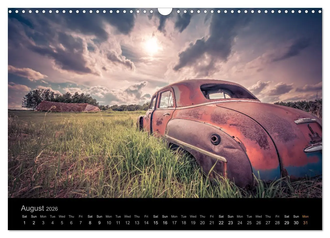 Bild: 9783516559965 | Classic Automotive Rust (Wall Calendar 2026 DIN A3 landscape),...