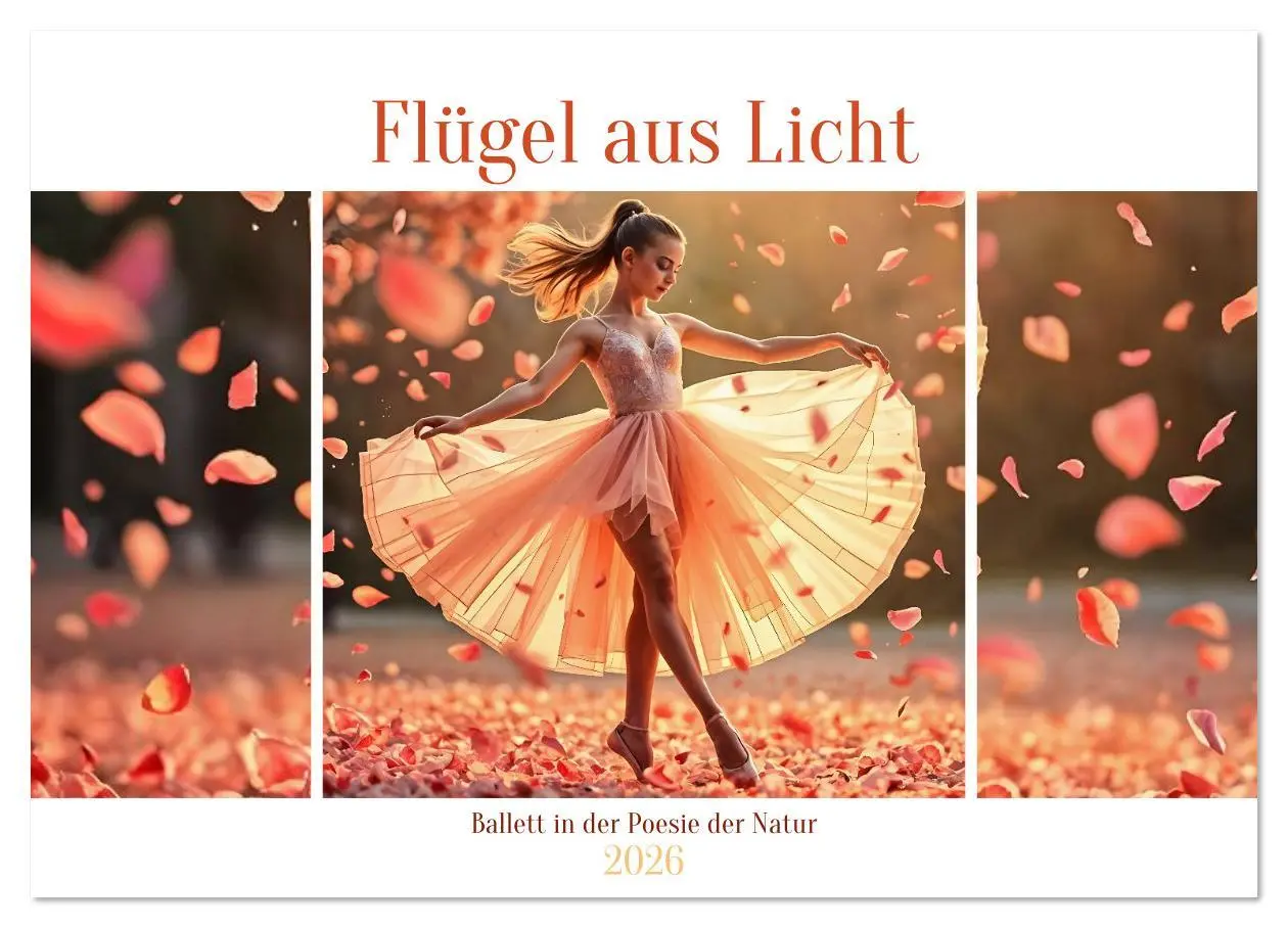 Cover: 9783516629965 | Flügel aus Licht - Ballett in der Poesie der Natur (Wandkalender...