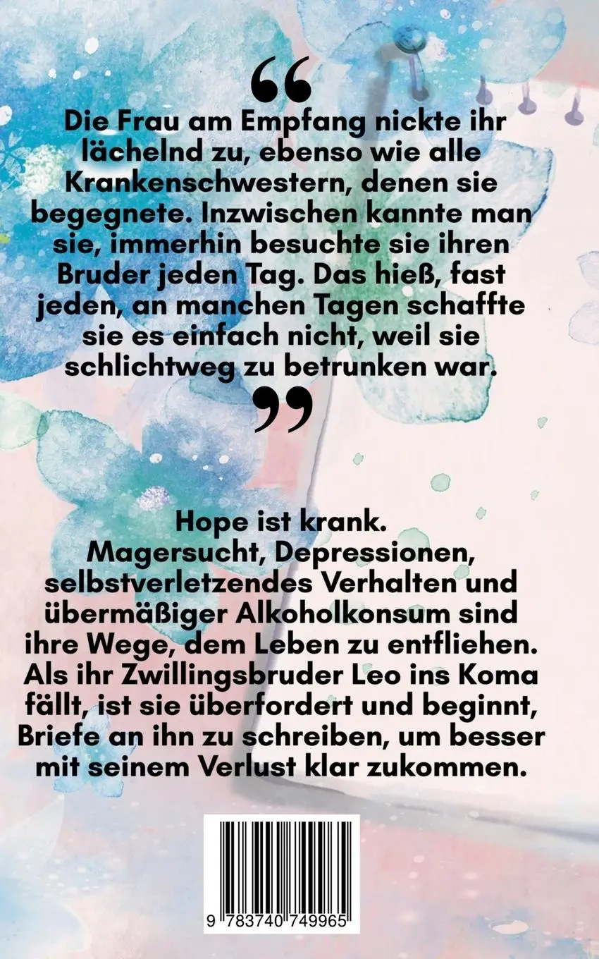 Rückseite: 9783740749965 | In Liebe, Hope | Maike Kops | Taschenbuch | 408 S. | Deutsch | 2019