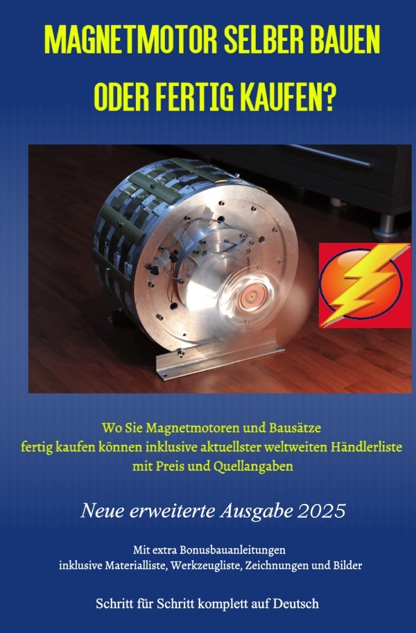 Cover: 9783819049965 | Magnetmotor selber bauen oder fertig kaufen? Ausgabe 2025 | Carter