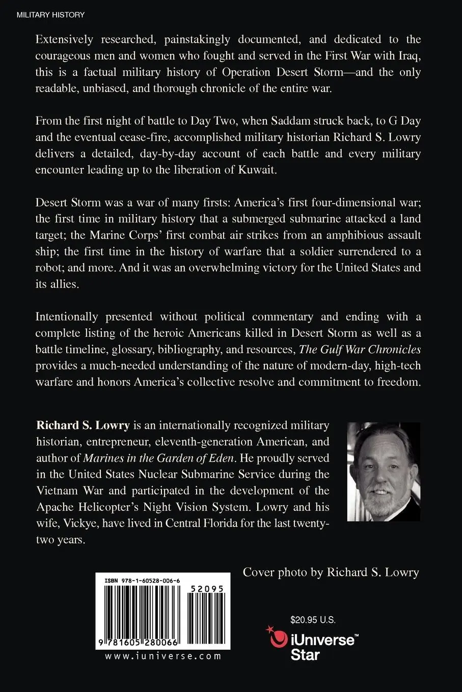 Rückseite: 9781605280066 | The Gulf War Chronicles | Richard S Lowry | Taschenbuch | Englisch