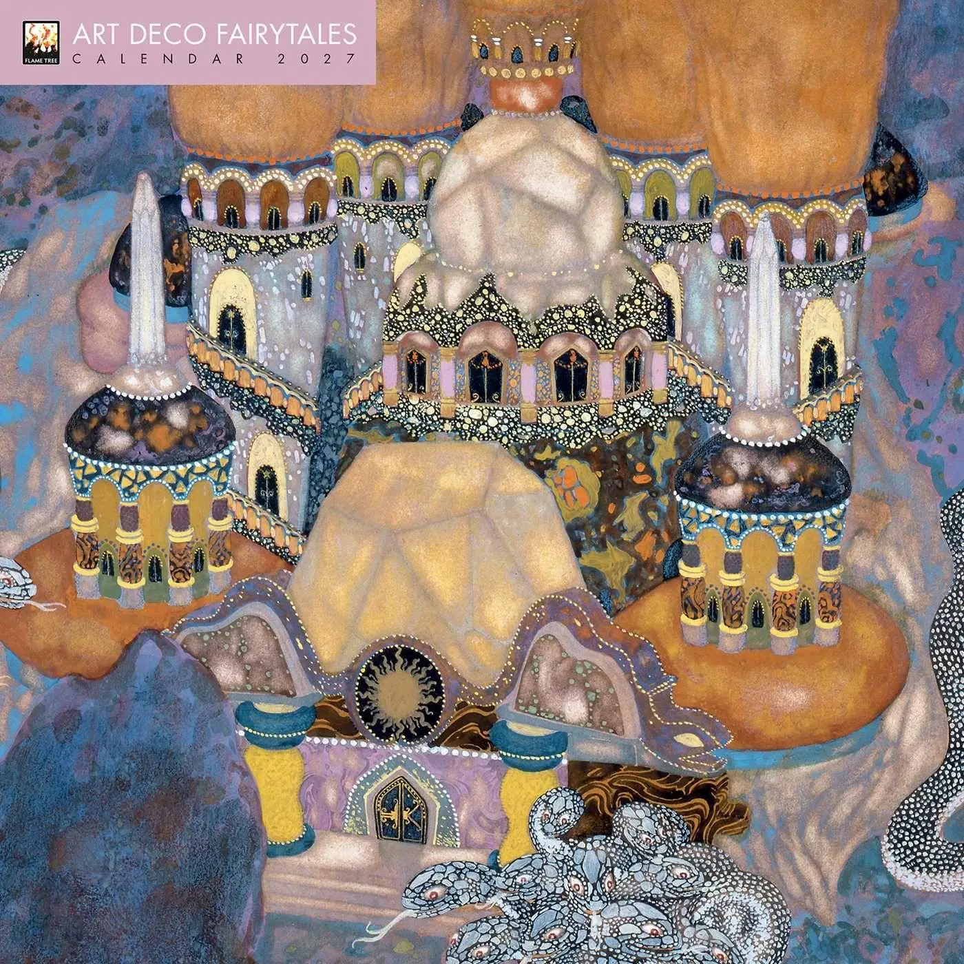 Cover: 9781806940066 | Art Déco Fairytales - Art Déco Märchen 2027 - Original Flame Tree...
