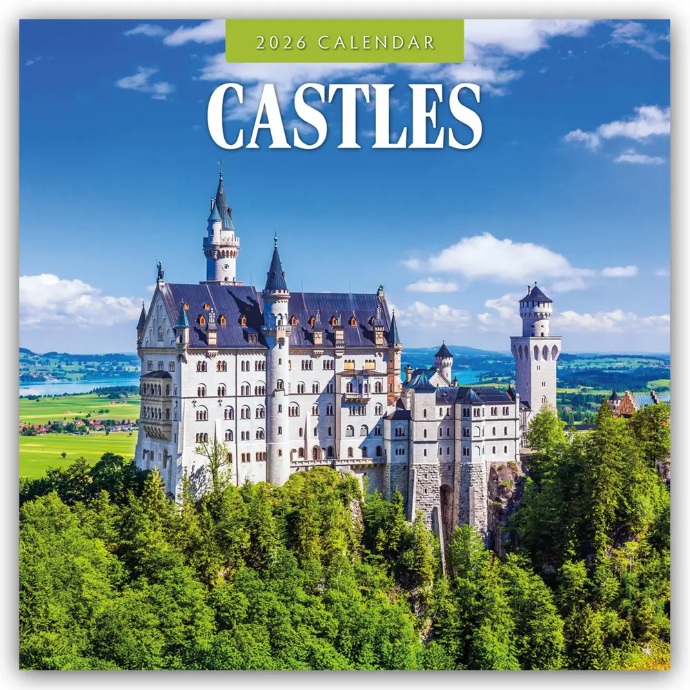 Cover: 9781837010066 | Castles 2026 Square Wall Calendar | Red Robin | Taschenbuch | 13 S.