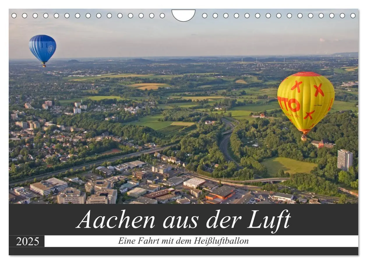 Cover: 9783435250066 | Aachen aus der Luft - Eine Fahrt mit dem Heißluftballon...