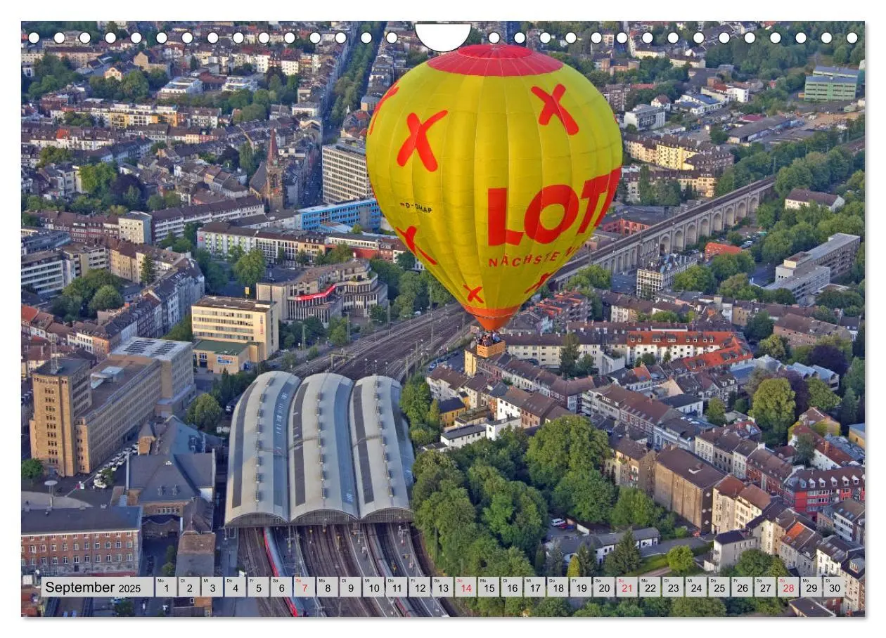 Bild: 9783435250066 | Aachen aus der Luft - Eine Fahrt mit dem Heißluftballon...