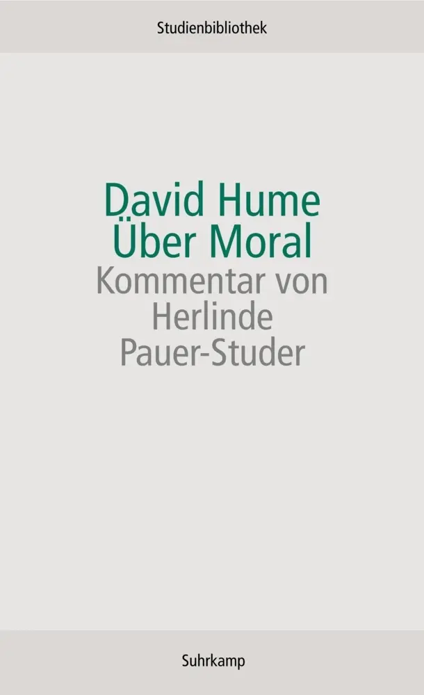 Cover: 9783518270066 | Über Moral | David Hume | Taschenbuch | 374 S. | Deutsch | 2007