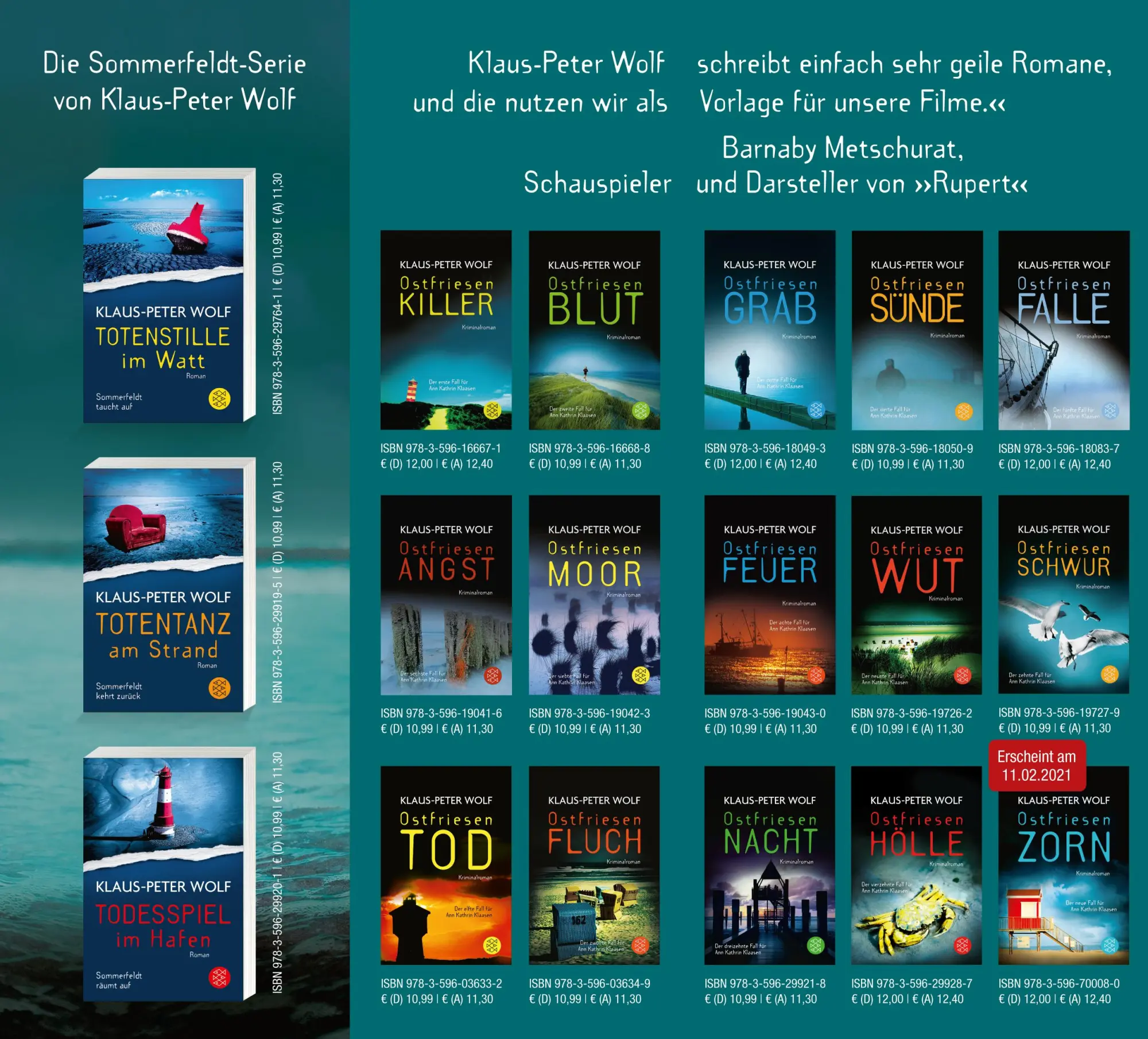 Bild: 9783596700066 | Rupert undercover - Ostfriesische Mission | Kriminalroman | Wolf