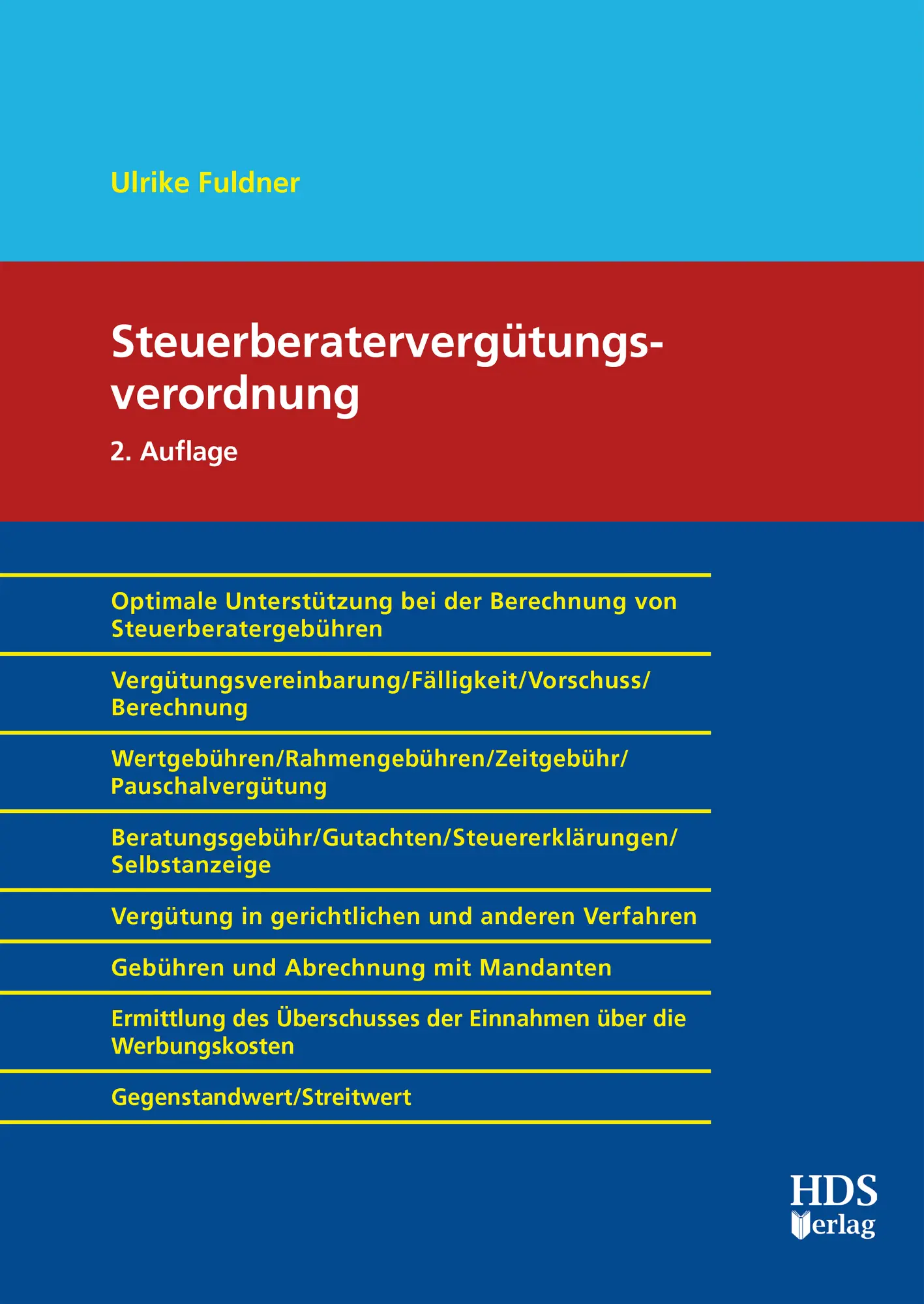 Cover: 9783691810066 | Steuerberatervergütungsverordnung | Ulrike Fuldner | Taschenbuch