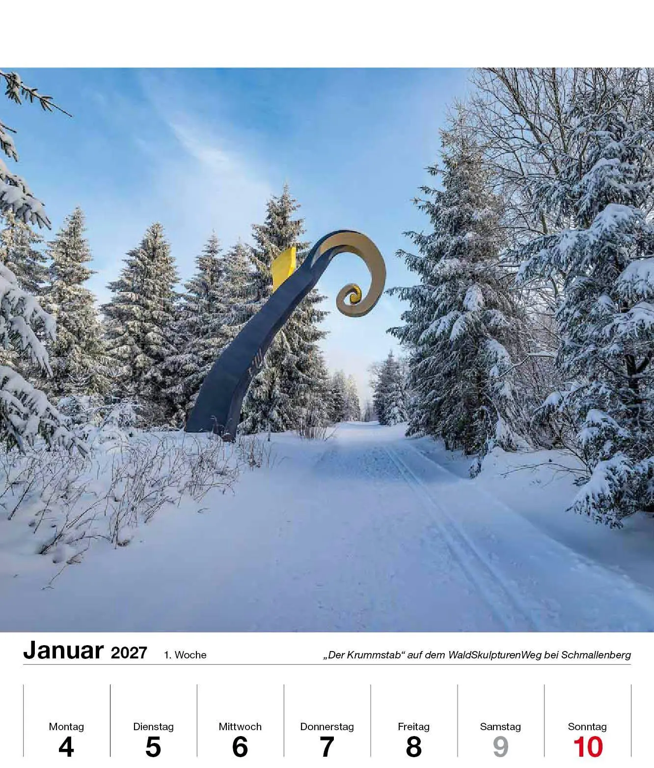 Bild: 9783910690066 | Schönes Sauerland 2027 | Holger Klaes | Kalender | 54 S. | Deutsch