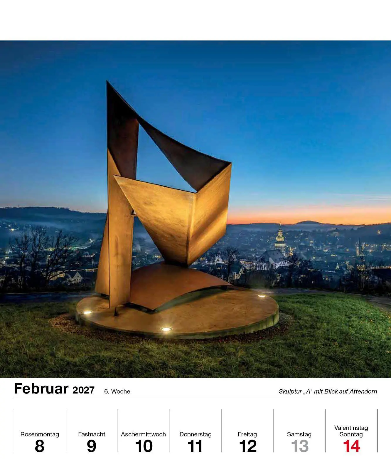 Bild: 9783910690066 | Schönes Sauerland 2027 | Holger Klaes | Kalender | 54 S. | Deutsch