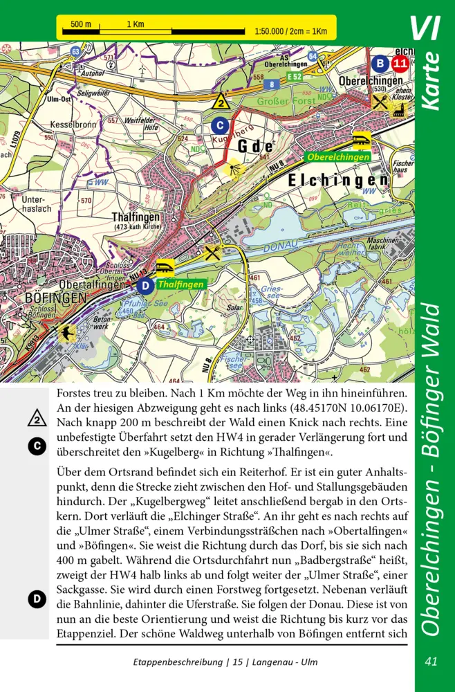 Bild: 9783948860066 | Main-Donau-Bodensee-Weg Süd HW4 Süd - Schwäbische Alb, Oberschwaben...