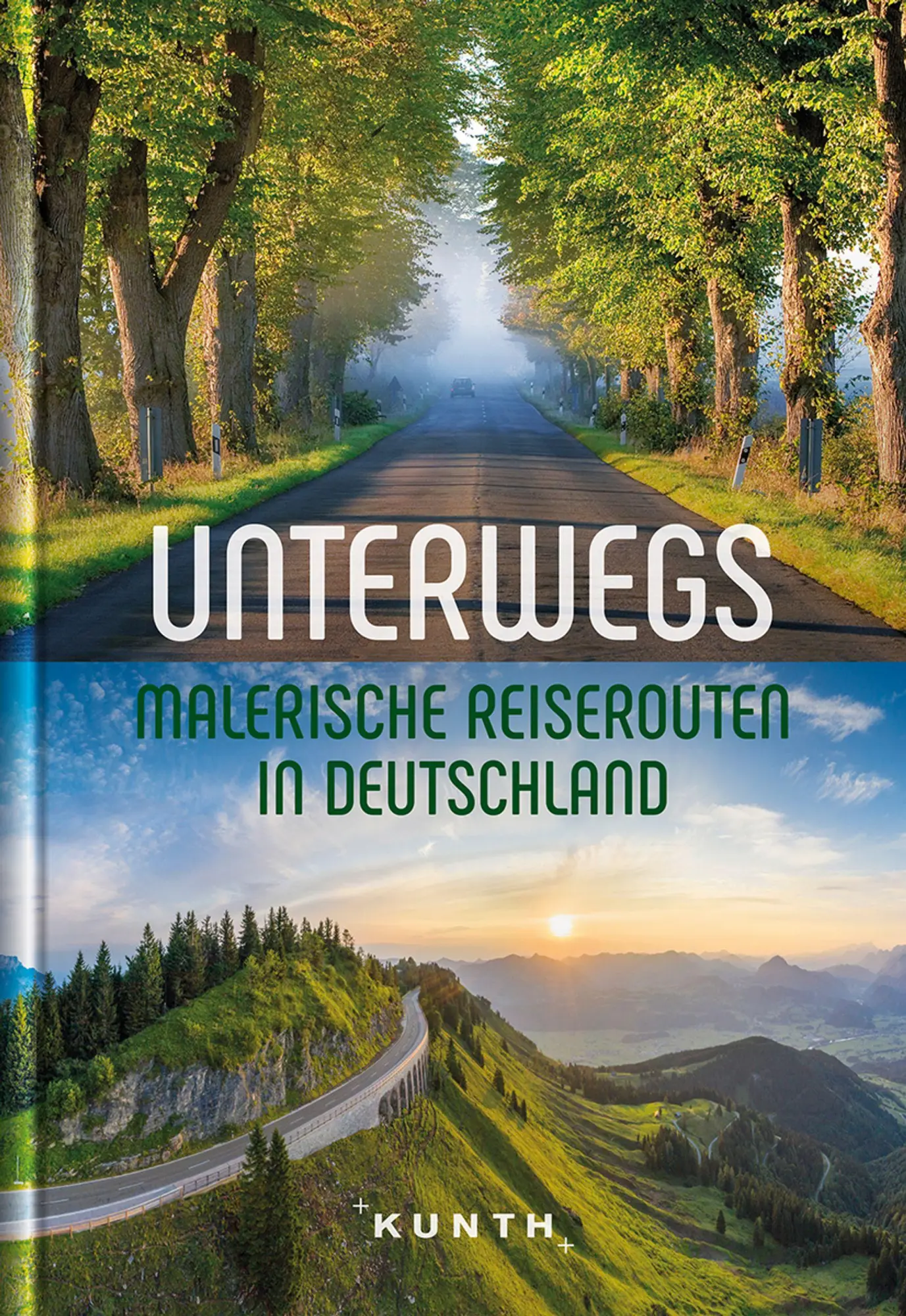Cover: 9783969650066 | KUNTH Unterwegs Malerische Reiserouten in Deutschland | Kunth Verlag