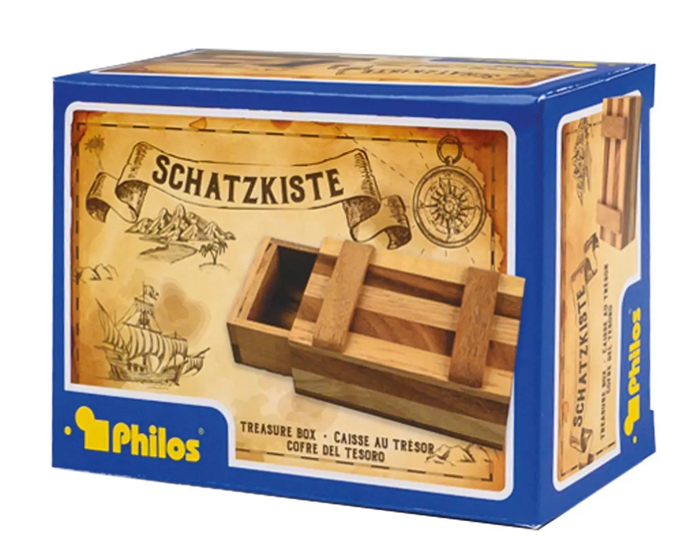 Cover: 4014156060166 | Philos 6016 - Schatzkiste, Knobelspiel, Denkspiel | Deutsch | 2023