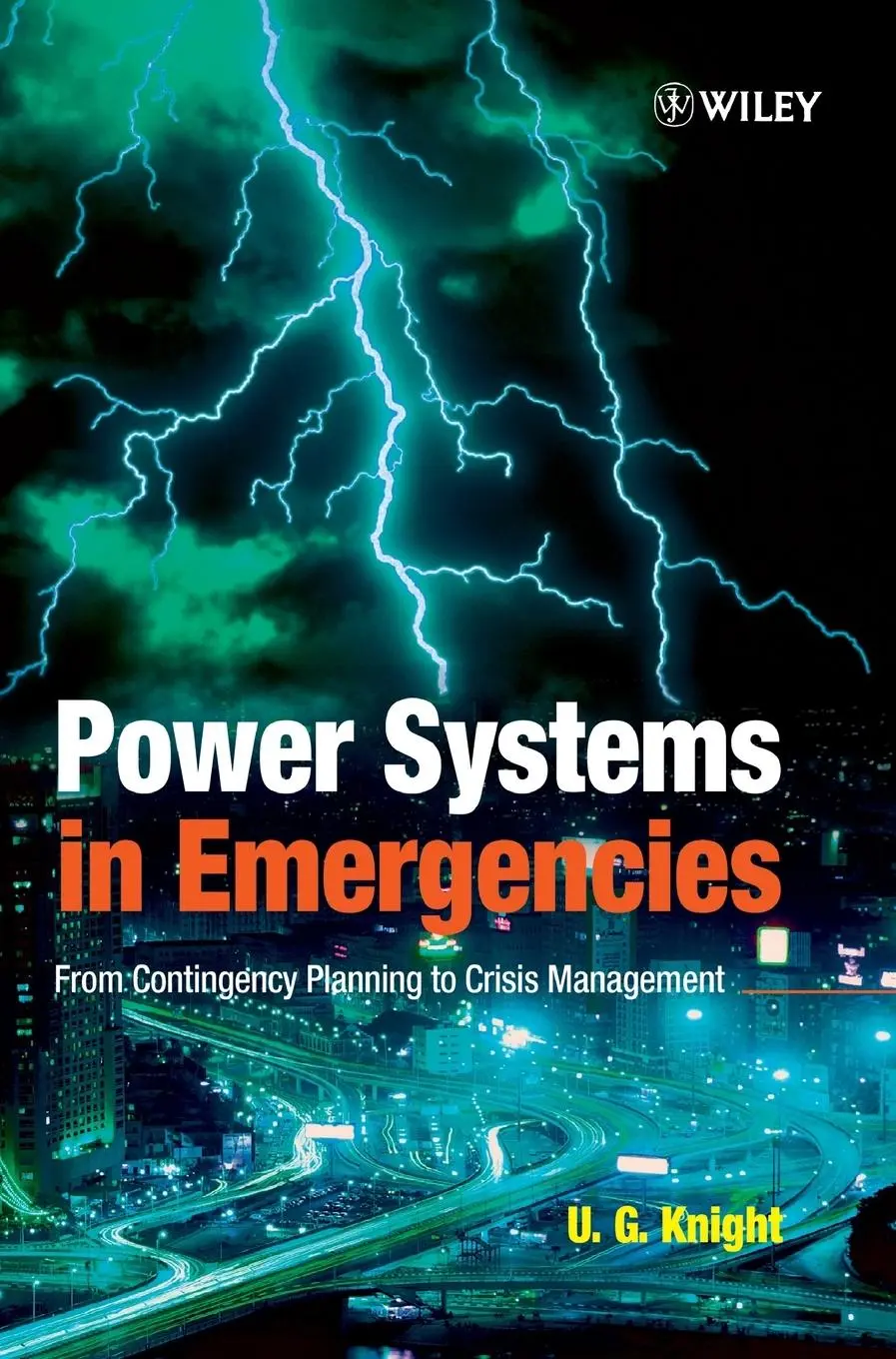 Cover: 9780471490166 | Power Systems in Emergencies | U G Knight | Buch | Englisch | 2001