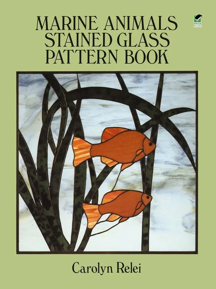 Cover: 9780486270166 | Marine Animals Stained Glass Pattern Book | Carolyn Relei | Buch