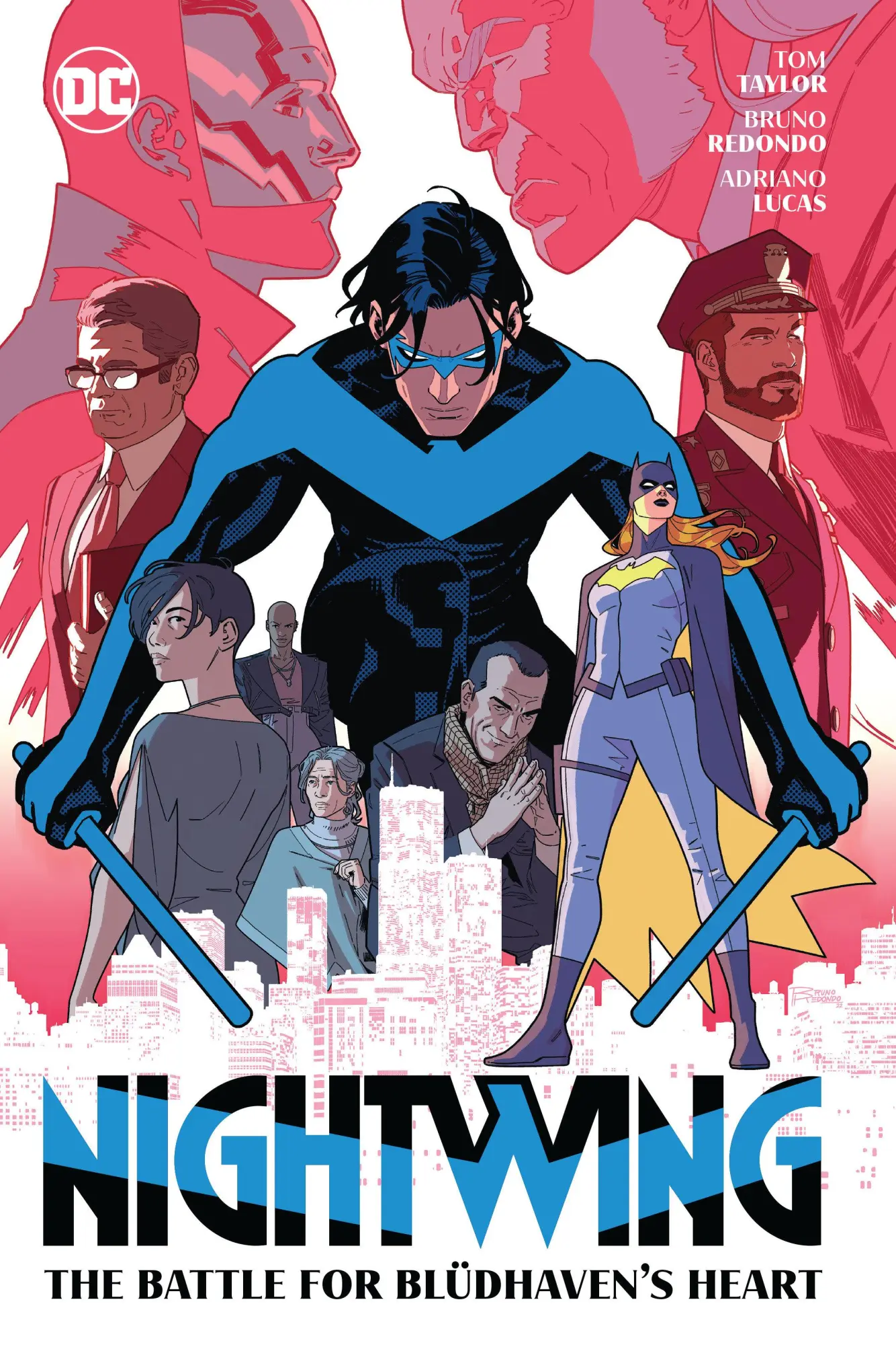 Cover: 9781779520166 | Nightwing Vol. 3: The Battle for Blüdhaven's Heart | Tom Taylor | Buch