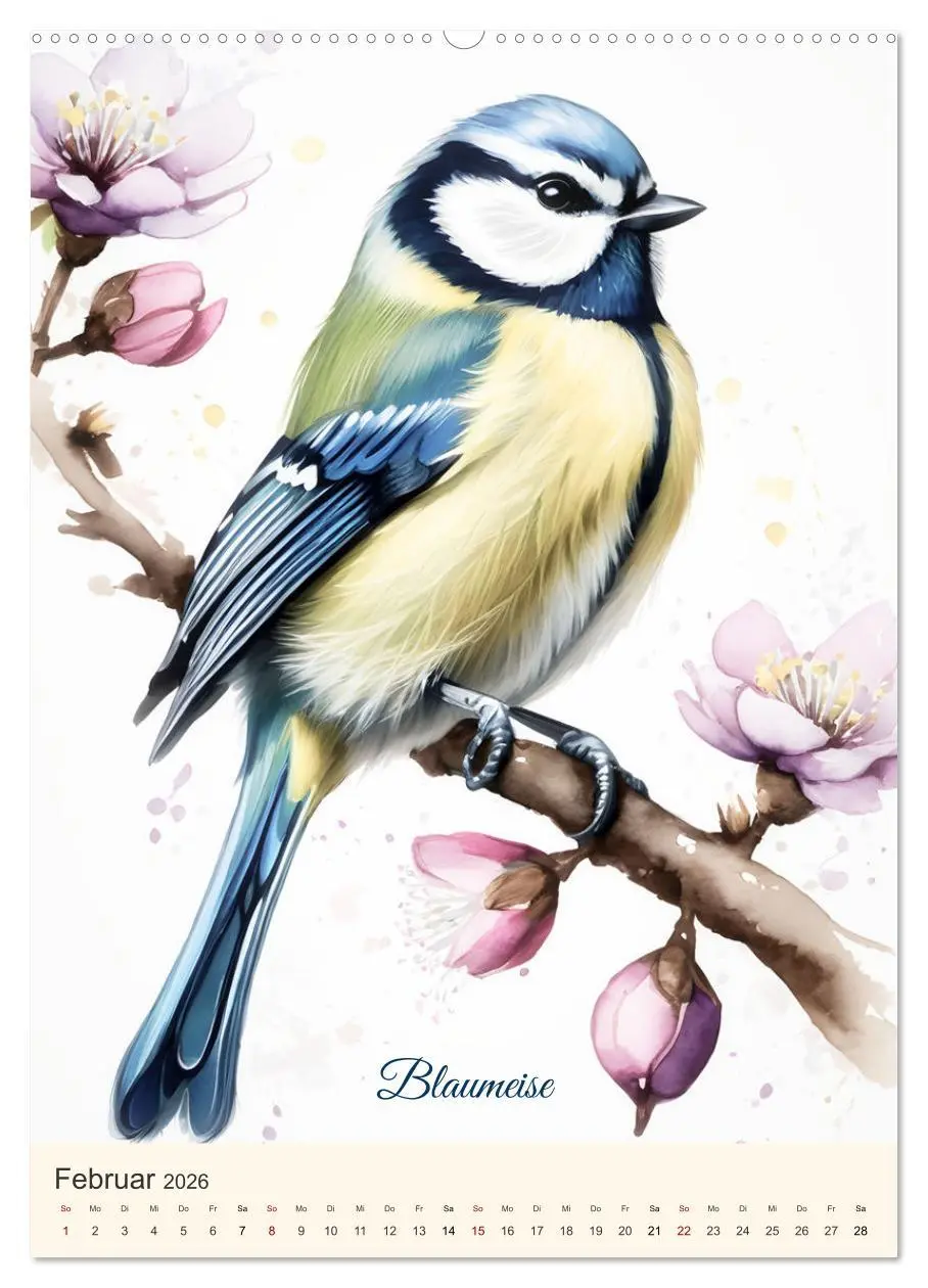 Bild: 9783457260166 | Alle Vögel sind schon da (hochwertiger Premium Wandkalender 2026...