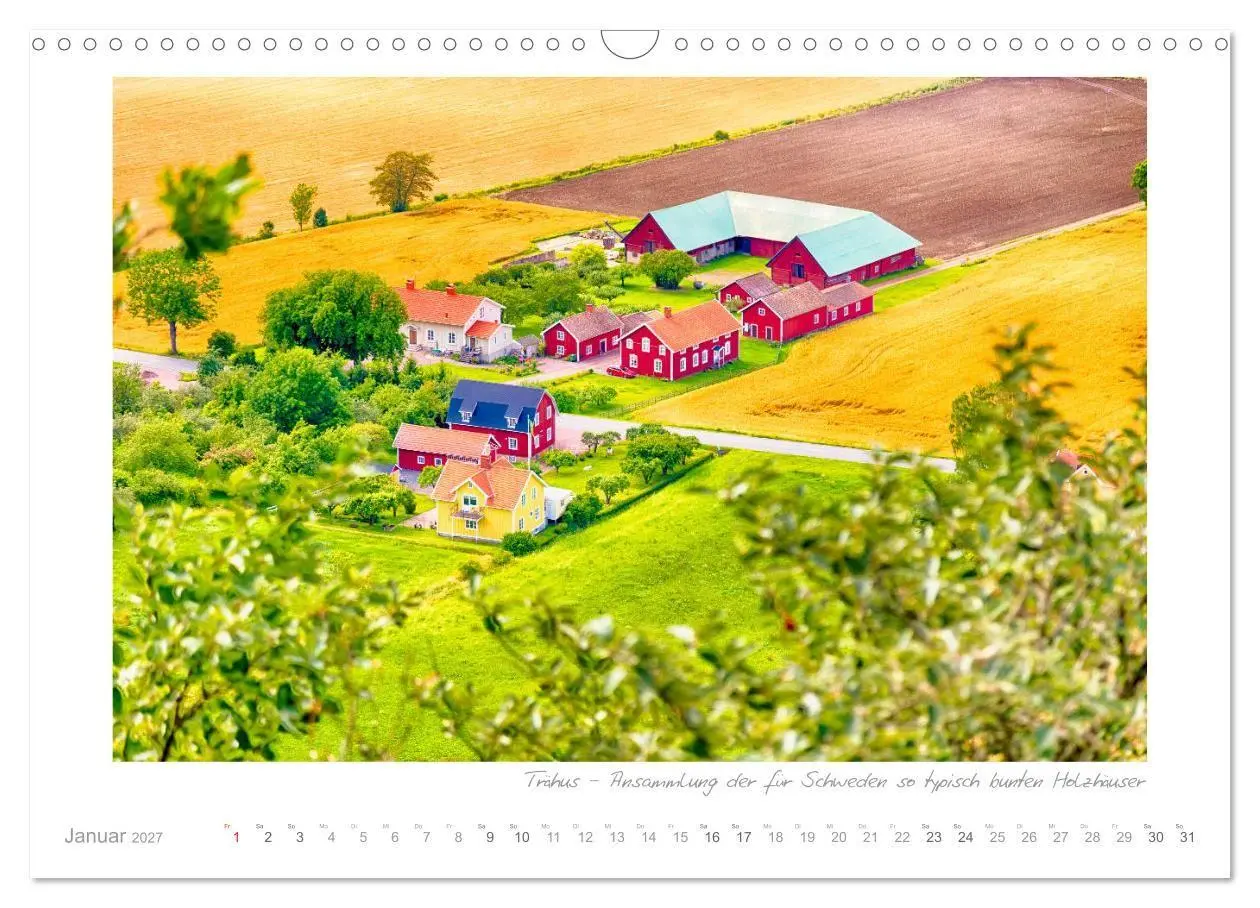 Bild: 9783569750166 | Sehnsucht Schweden - Elche, Natur und Urlaubsträume (Wandkalender...