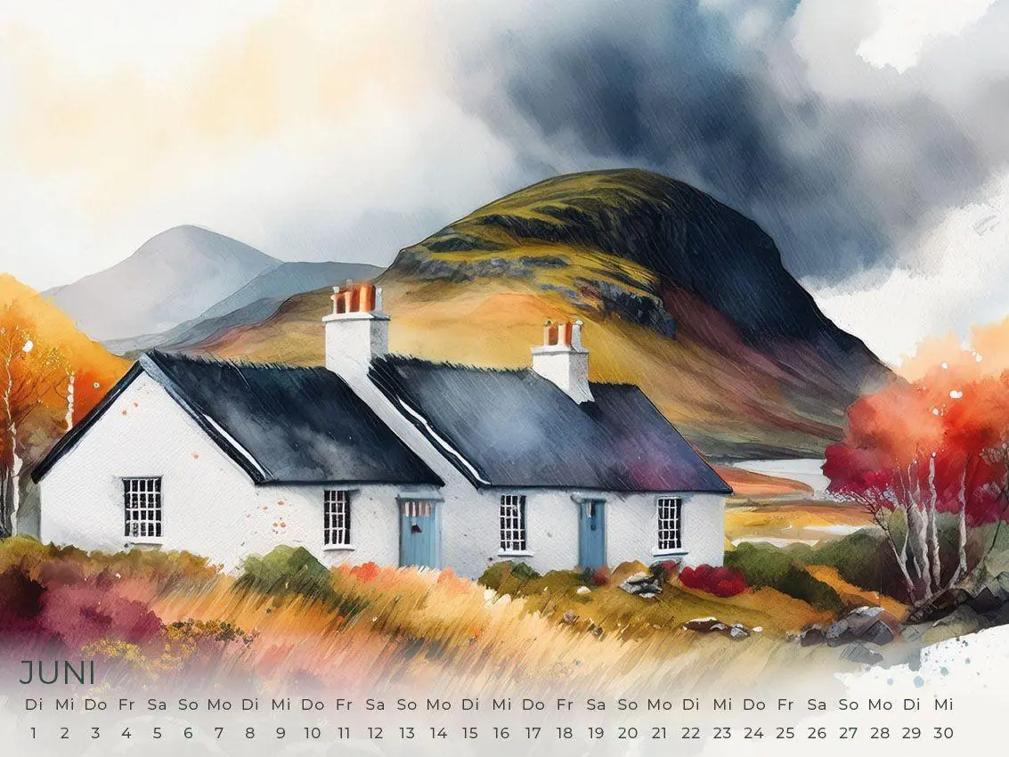 Bild: 9783693570166 | Schottland Artwork Edition Kalender 2027 | Susanne Pommer (u. a.)