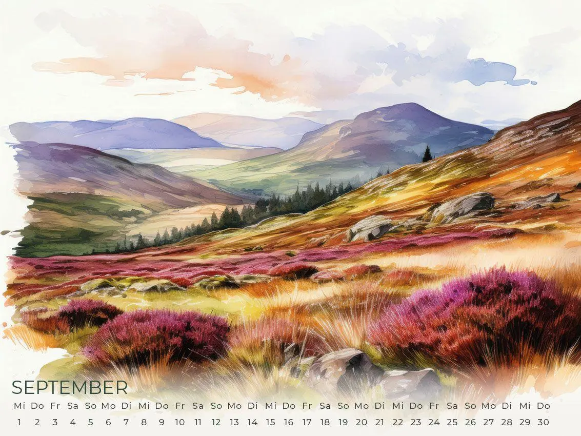 Bild: 9783693570166 | Schottland Artwork Edition Kalender 2027 | Susanne Pommer (u. a.)