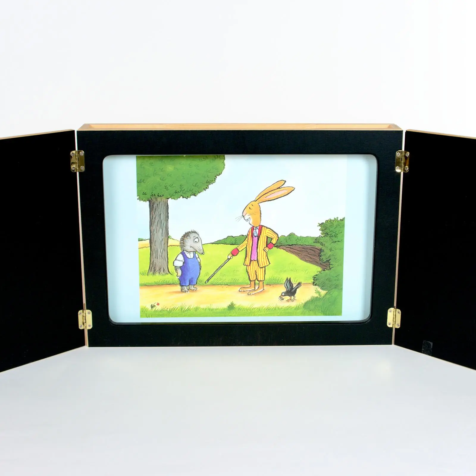 Bild: 4019172600266 | Bilderbuchkarten 'Hase und Igel' von Axel Scheffler | Michael Fink