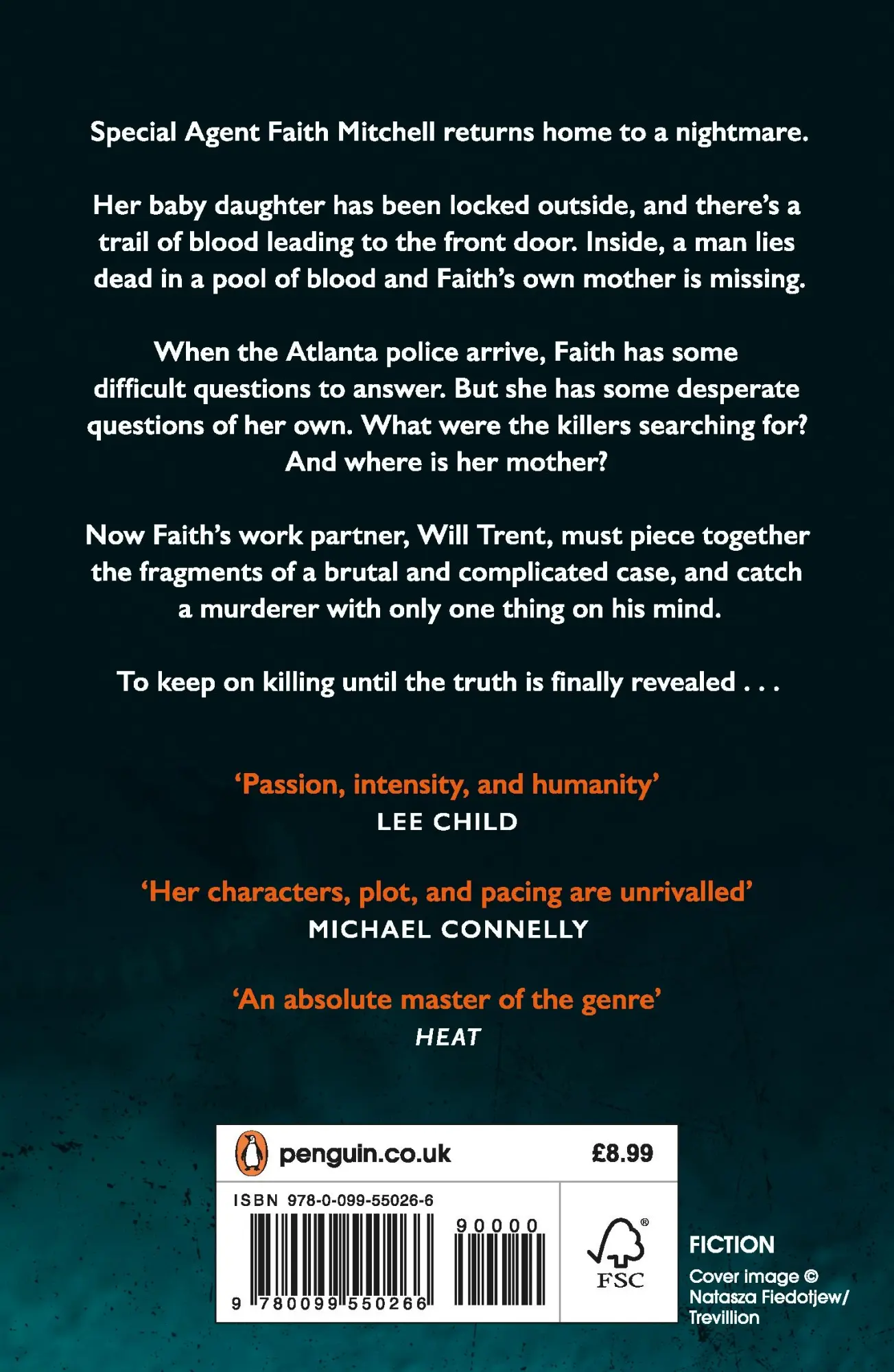 Rückseite: 9780099550266 | Fallen | Georgia 03 | Karin Slaughter | Taschenbuch | 466 S. | 2012