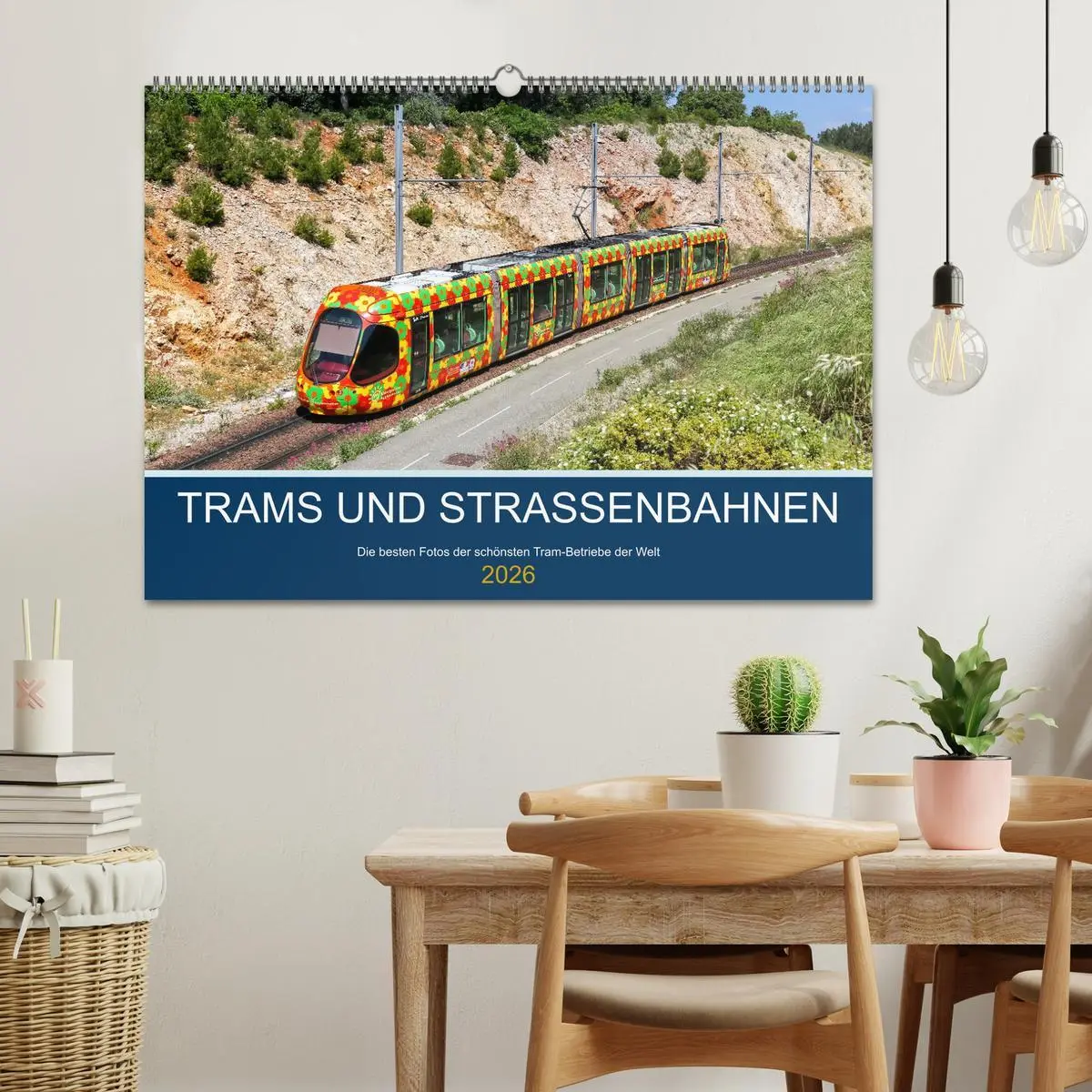 Bild: 9783457630266 | Trams und Straßenbahnen (Wandkalender 2026 DIN A2 quer), CALVENDO...