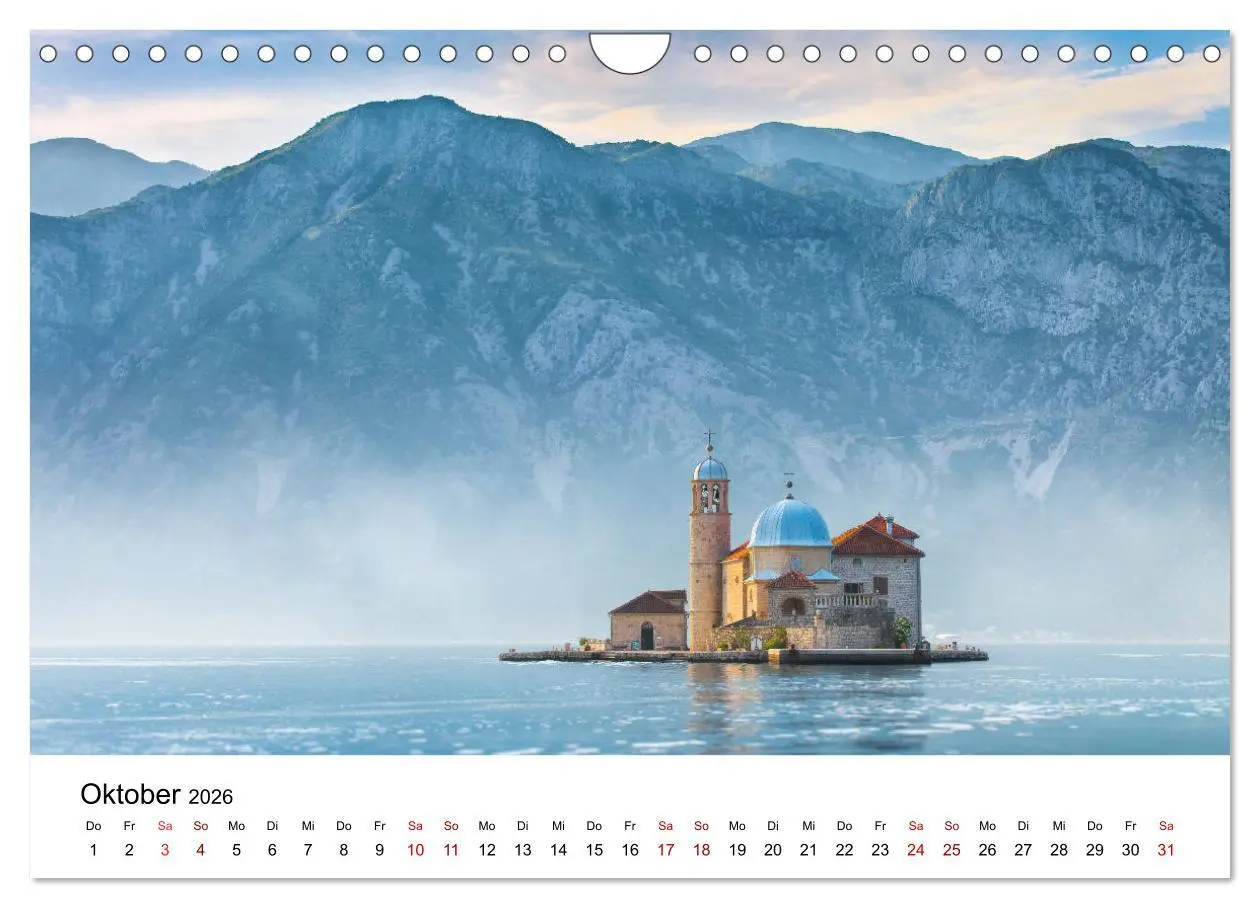 Bild: 9783457940266 | Länder der Adria (Wandkalender 2026 DIN A4 quer), CALVENDO...
