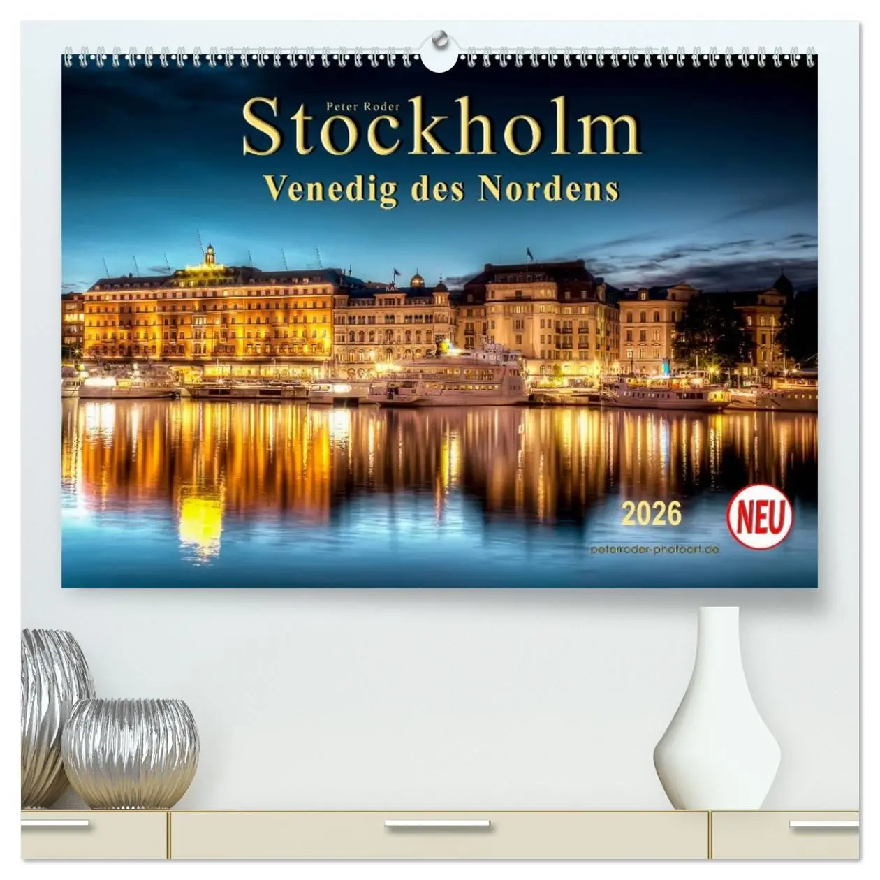 Cover: 9783516030266 | Stockholm - Venedig des Nordens (hochwertiger Premium Wandkalender...