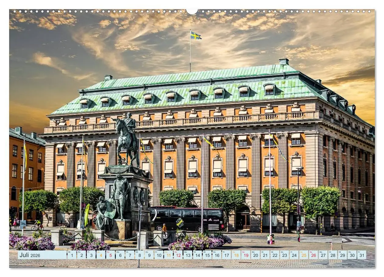 Bild: 9783516030266 | Stockholm - Venedig des Nordens (hochwertiger Premium Wandkalender...